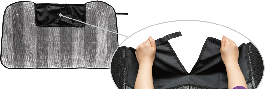 DCM アルミサンシェード ドライブレコーダー対応