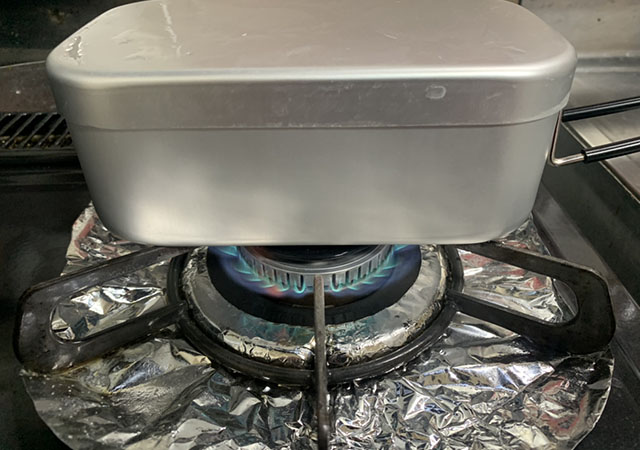 メスティン~基本の炊飯~