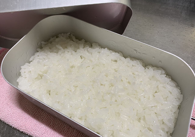 メスティン~基本の炊飯~