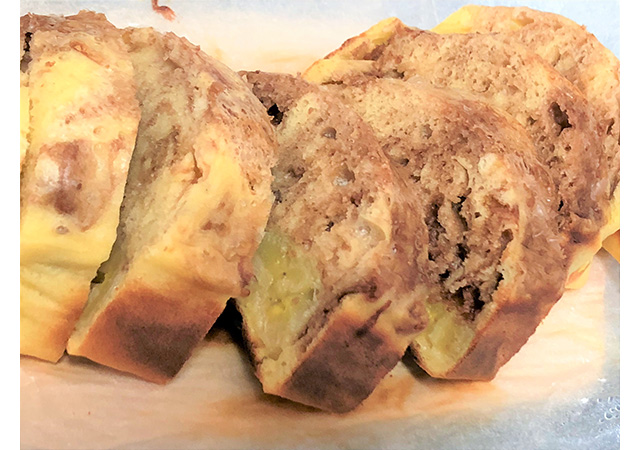 チョコバナナケーキ