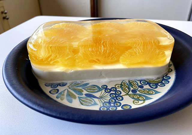 甘夏のゼリーケーキ 作り方