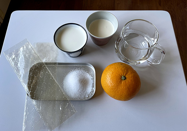 甘夏のゼリーケーキ 作り方