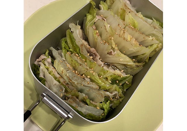 豚バラミルフィーユ　作り方