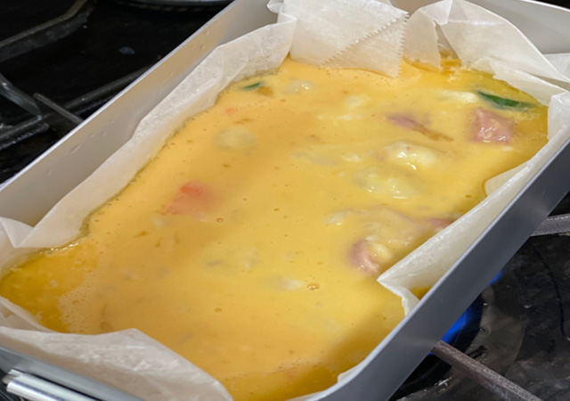 スパニッシュ”風”オムレツ　作り方