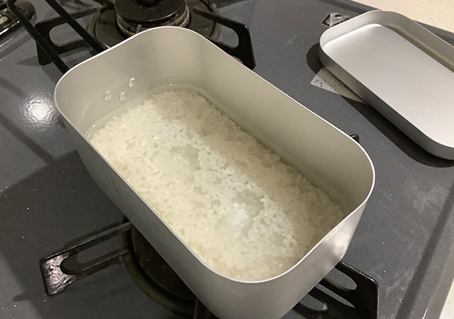 麺つゆ+バター味の炊き込みご飯