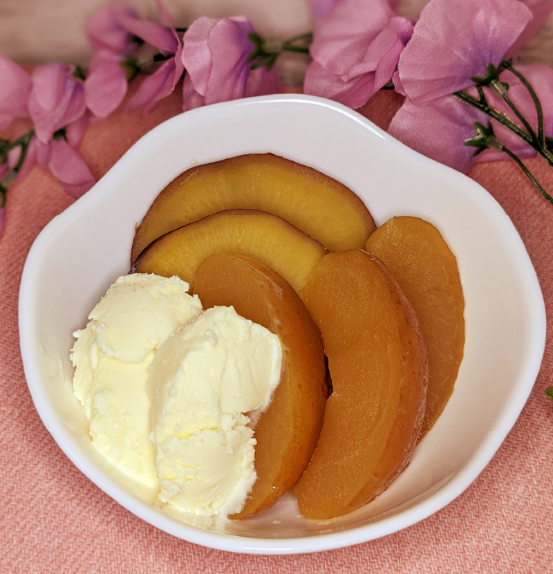 さつまいもとリンゴのコンポート