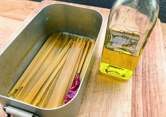 基本のオイルパスタ