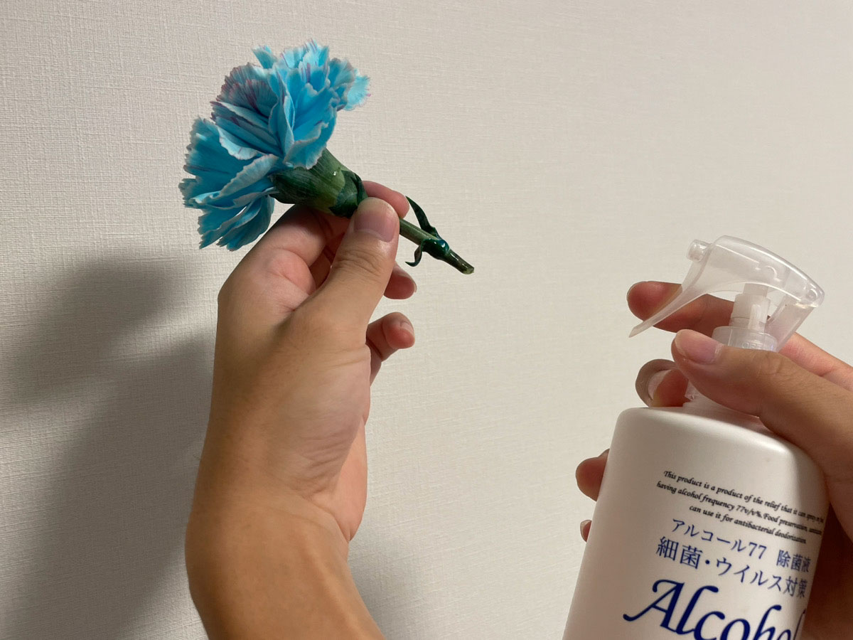 花を長持ちさせる