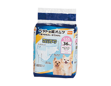 ＤＣＭ ペットの紙オムツ  SSS 36枚