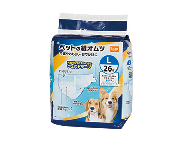 ＤＣＭ ペットの紙オムツ  L 26枚