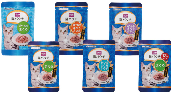 ＤＣＭ ねこのごはん パウチシリーズ