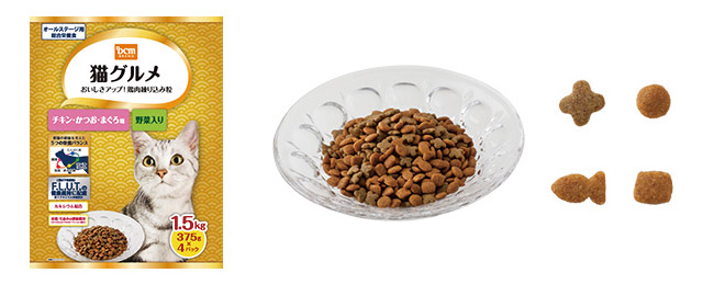 チキン・かつお・まぐろ味 野菜入り