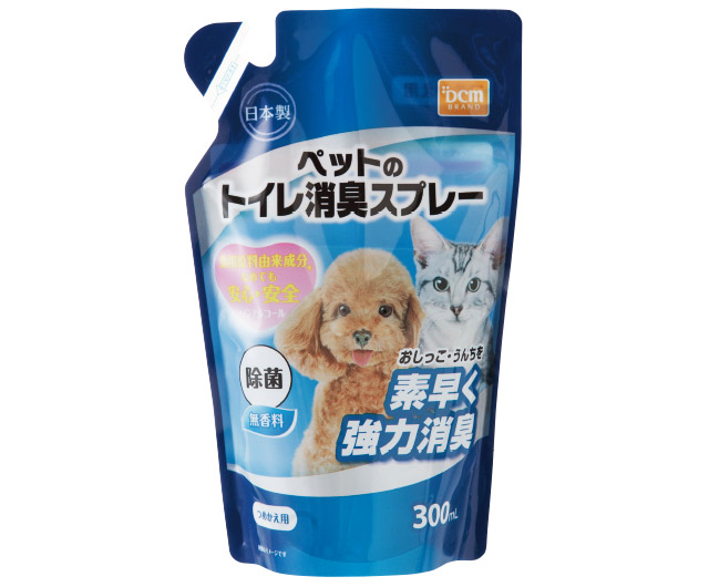 ＤＣＭ ペットのトイレ消臭スプレー つめかえ用 300ml