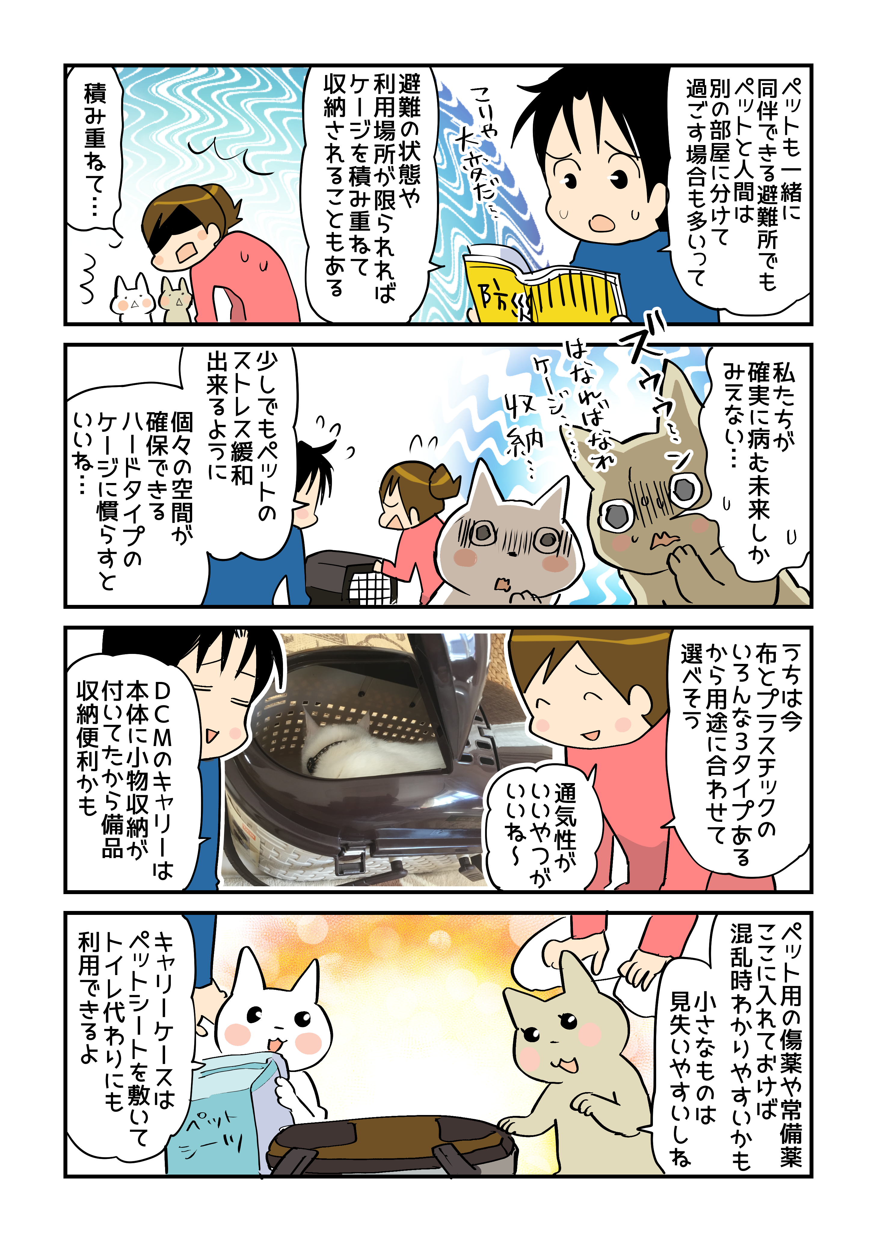 猫のグリ＆ボン、「もしもの備え」を考える1