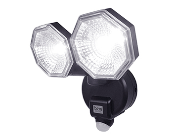 ＤＣＭ LEDセンサーライト 2灯式